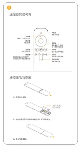 TCL 遥控器外观说明-5